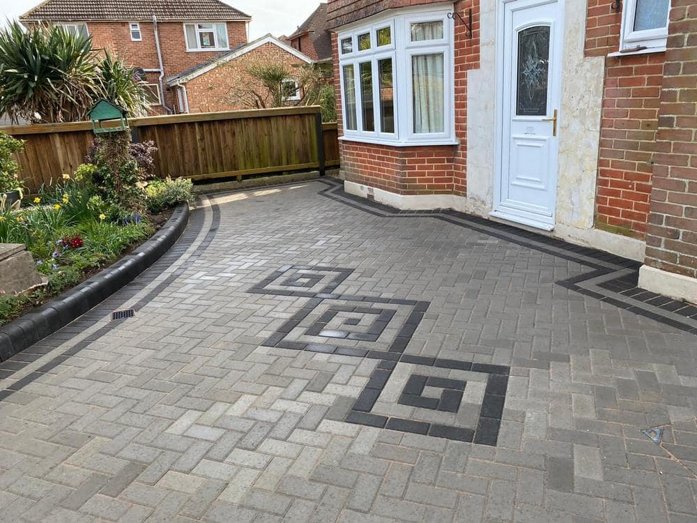 stunning block paving design by professionals at County Block Paving