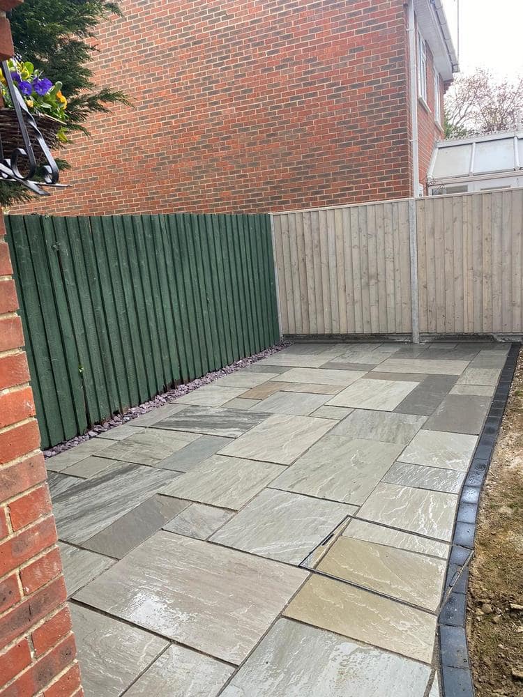 smooth block paving multiple shades